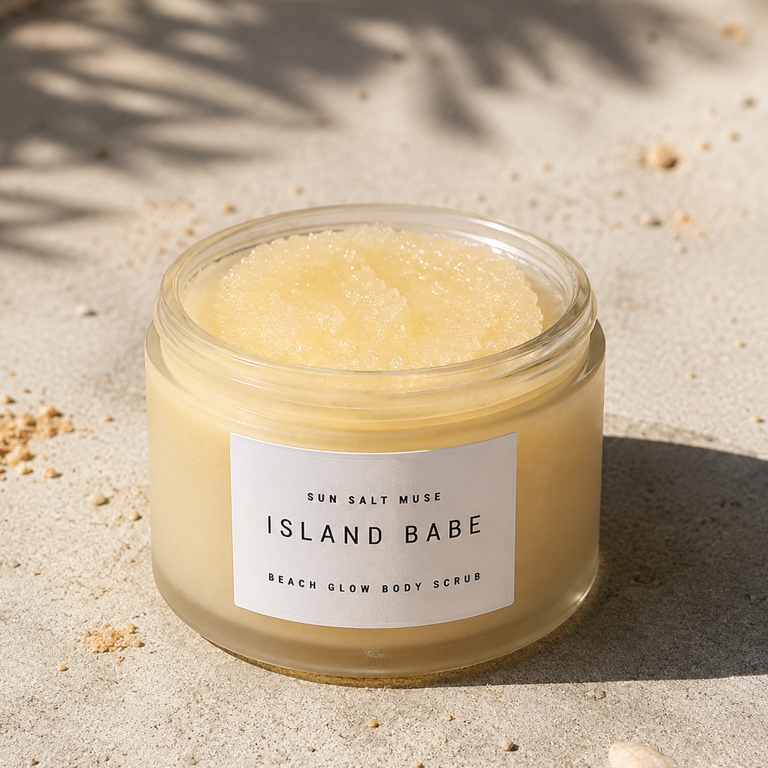 Island Babe Beach Glow Body Scrub